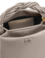Bolso Ganni Bou small gris ostra